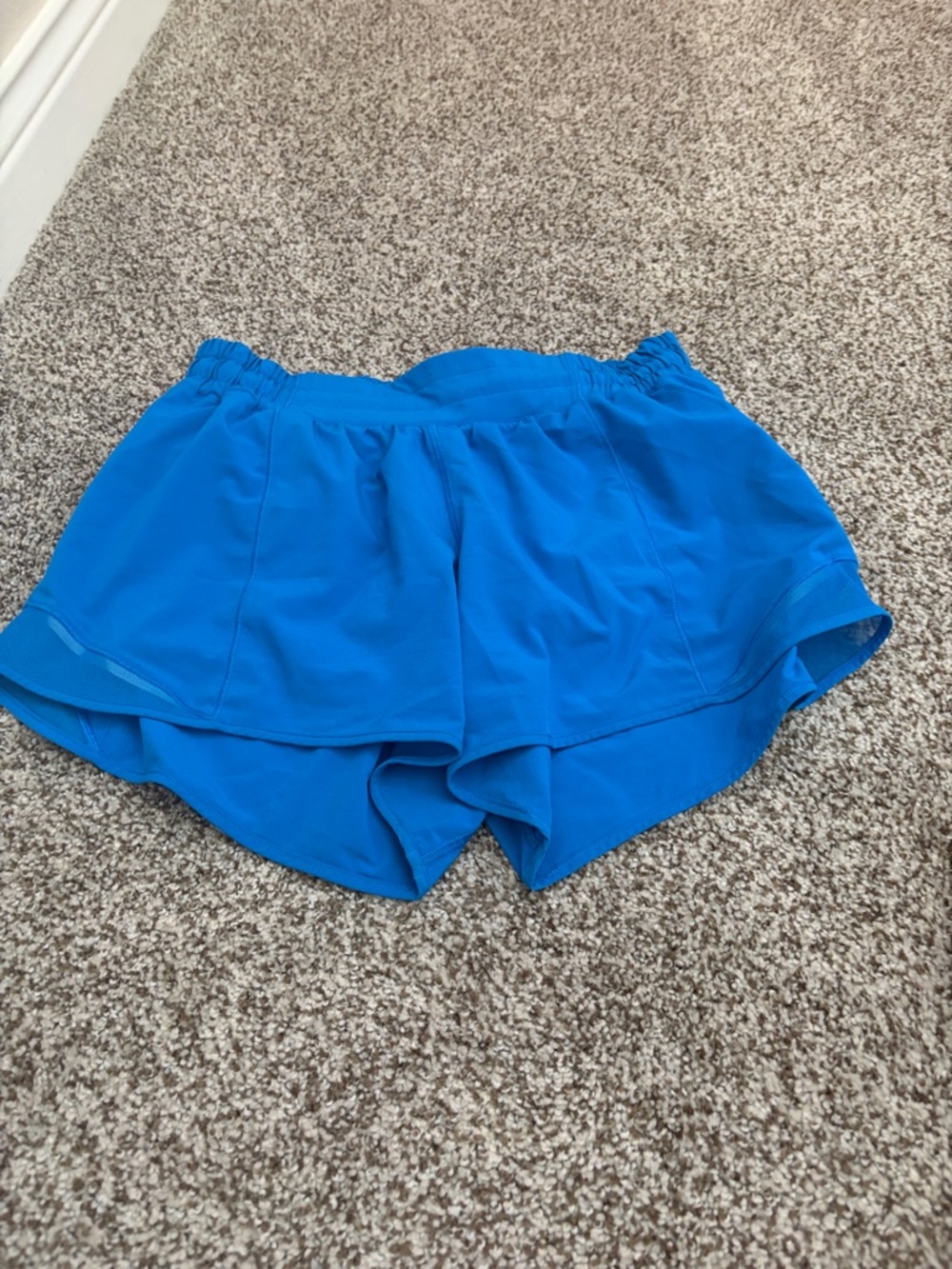 lululemon athletica Bright Blue Layered Athletic Shorts